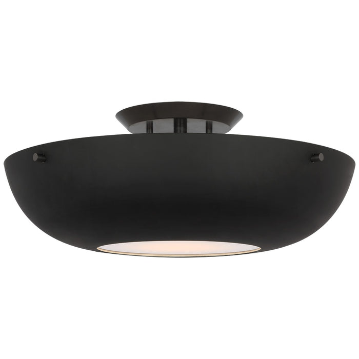 Visual Comfort Signature ARN 4520BZ-BLK LED Flush Mount, Bronze