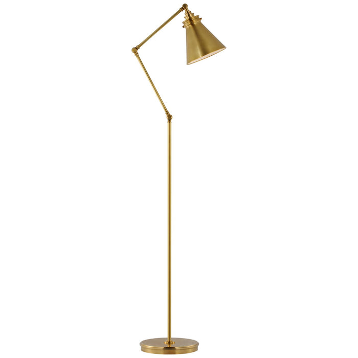 Visual Comfort Signature CHA 9010AB LED Floor Lamp, Antique-Burnished Brass
