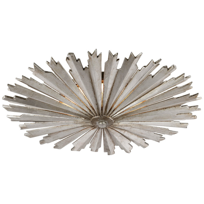 Visual Comfort Signature CHC 4400BSL LED Flush Mount, Burnished Silver Leaf
