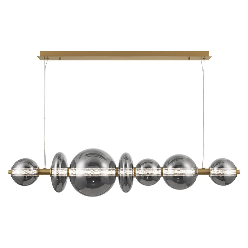 Eurofase 46772-048 LED Chandelier, Gold