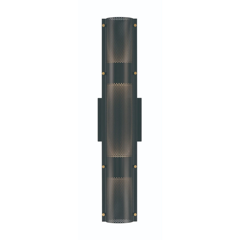 Eurofase 46802-019 LED Outdoor Wall Sconce, Gold-Black