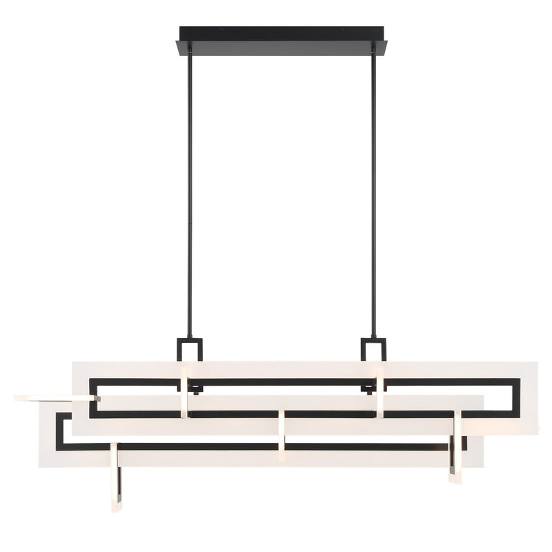Eurofase 46806-017 LED Chandelier, Black