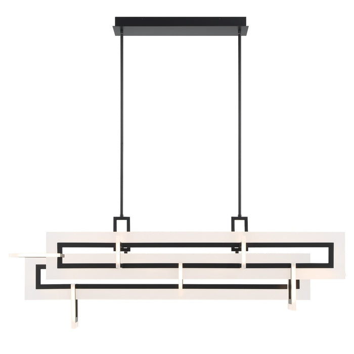 Eurofase 46806-017 LED Chandelier, Black