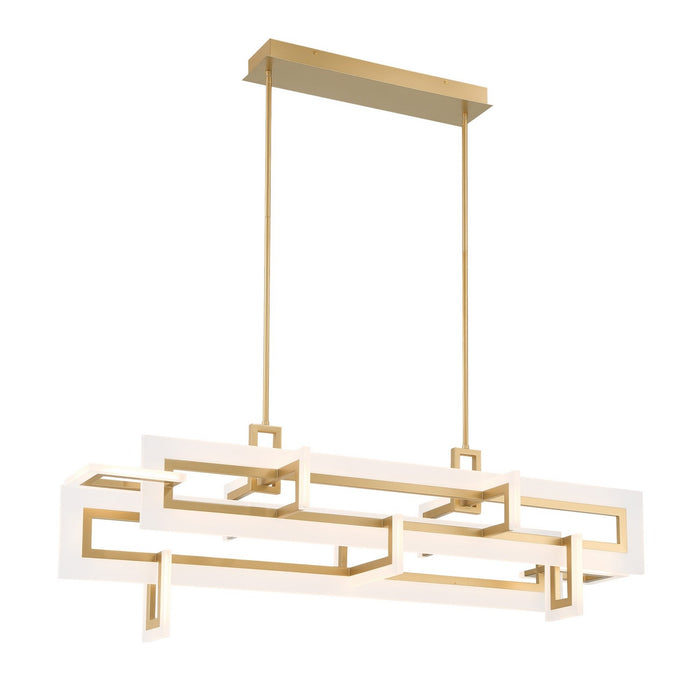 Eurofase 46806-024 LED Chandelier, Gold