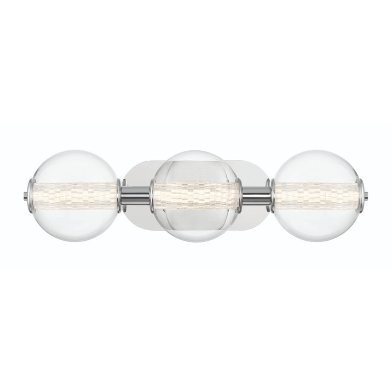 Eurofase 46809-018 LED Wall Mount, Chrome