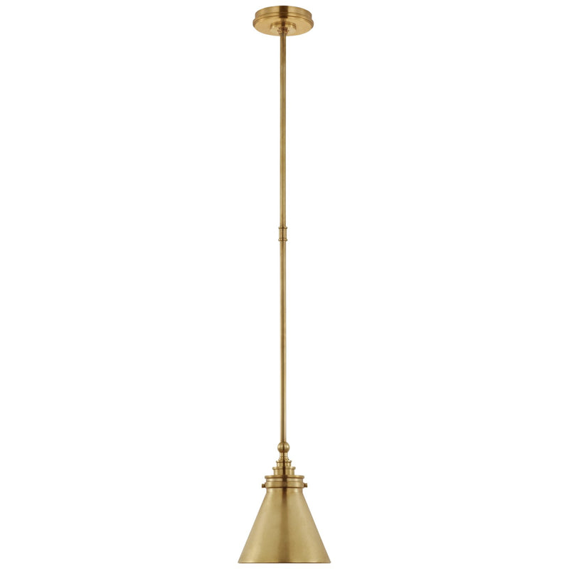 Visual Comfort Signature CHC 5525AB LED Pendant, Antique-Burnished Brass