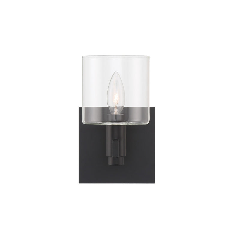 Eurofase 46811-011 One Light Wall Mount, Black