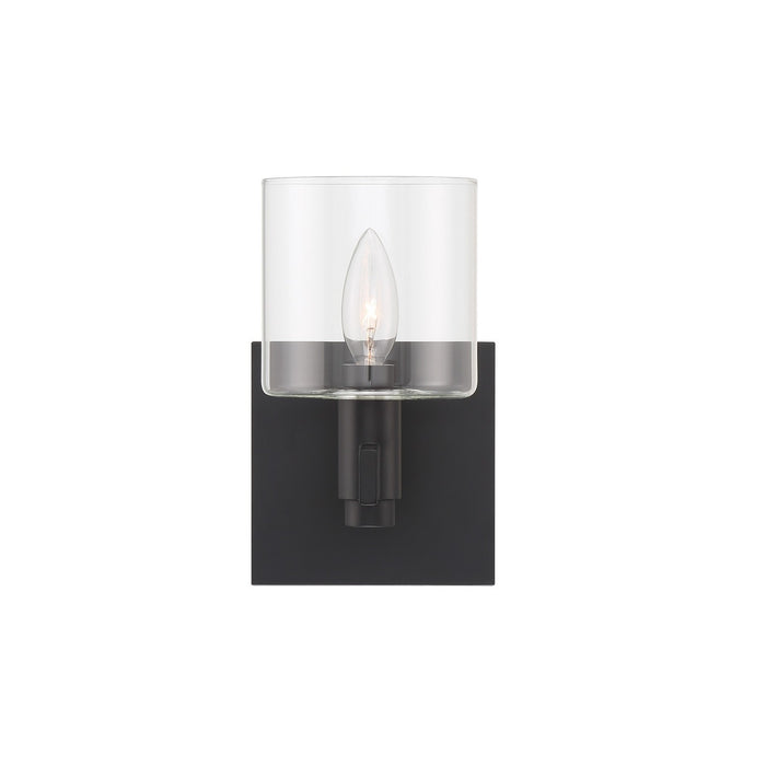Eurofase 46811-011 One Light Wall Mount, Black