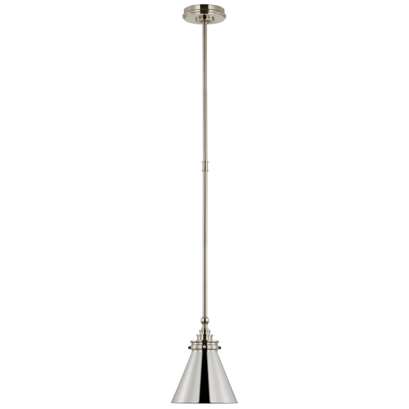 Visual Comfort Signature CHC 5525PN LED Pendant, Polished Nickel