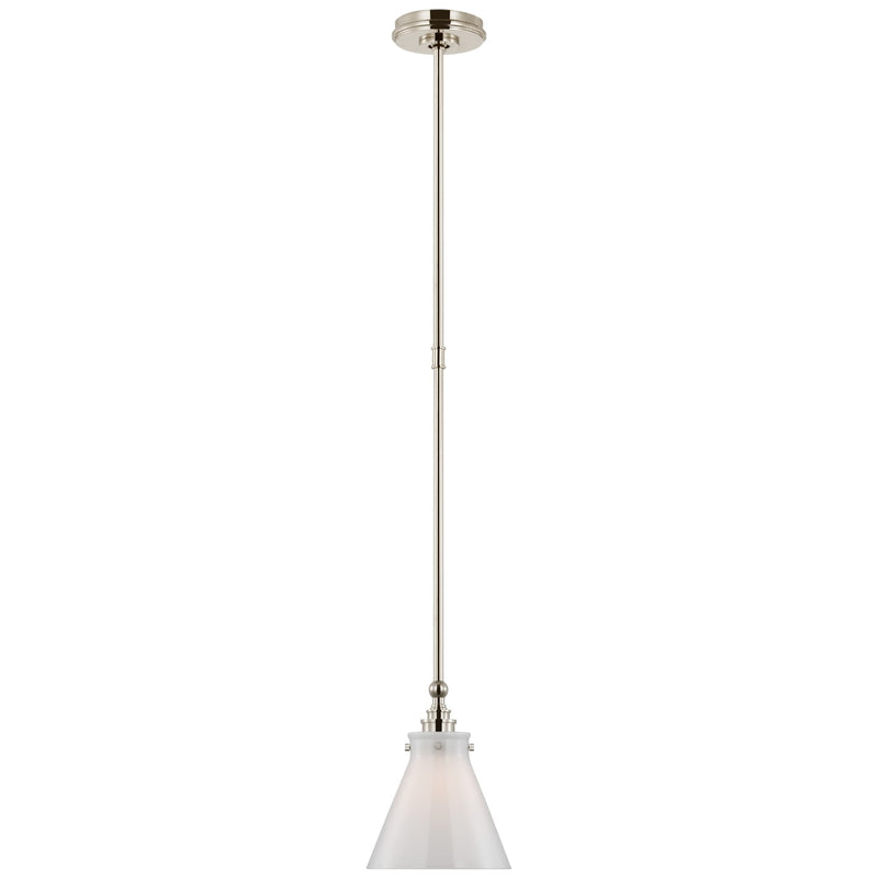 Visual Comfort Signature CHC 5525PN-WG LED Pendant, Polished Nickel