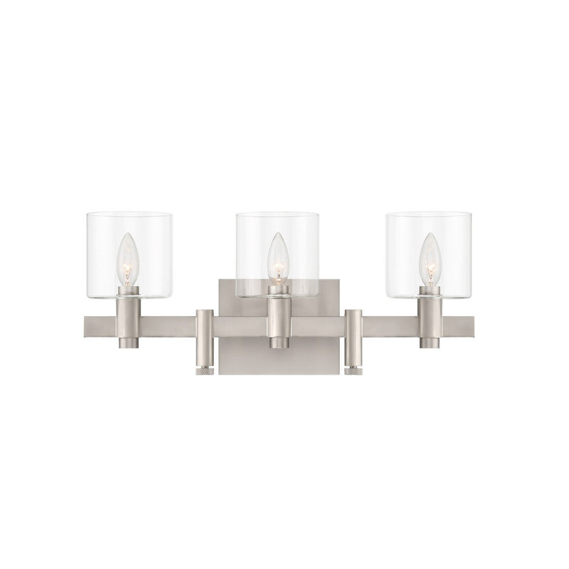 Eurofase 46812-025 Three Light Wall Mount, Satin Nickel