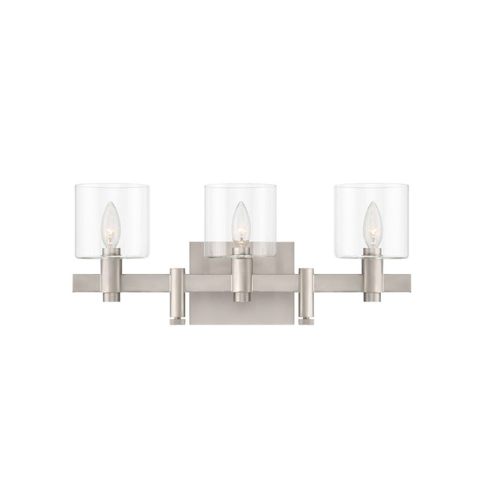 Eurofase 46812-025 Three Light Wall Mount, Satin Nickel