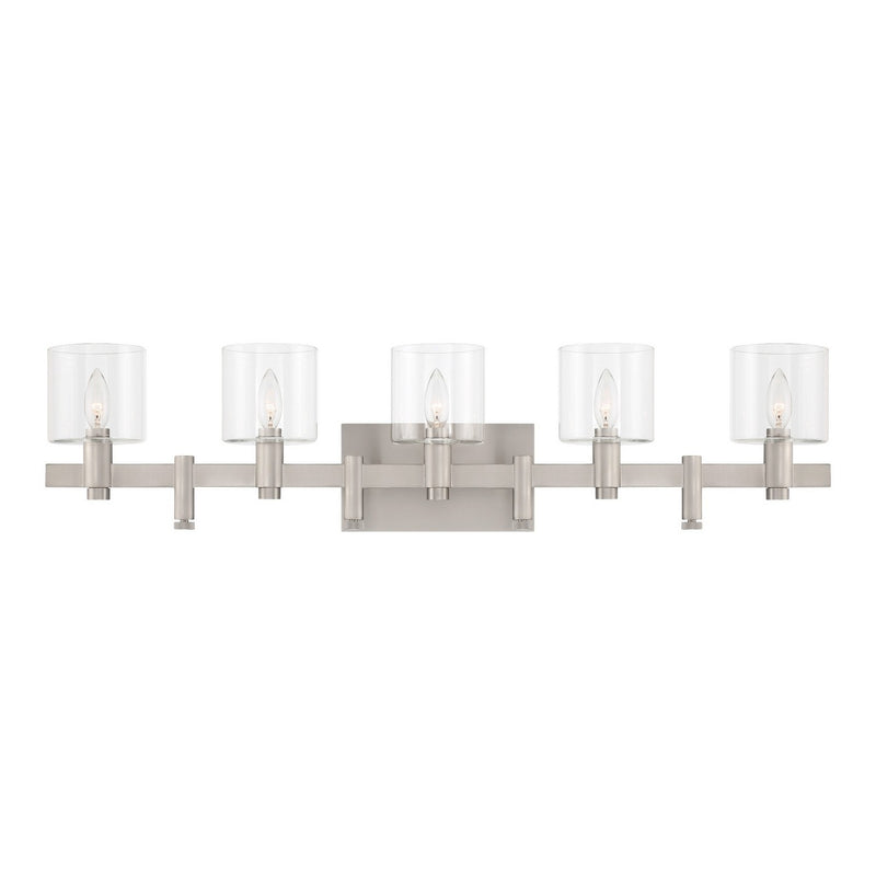 Eurofase 46813-022 Five Light Wall Mount, Satin Nickel
