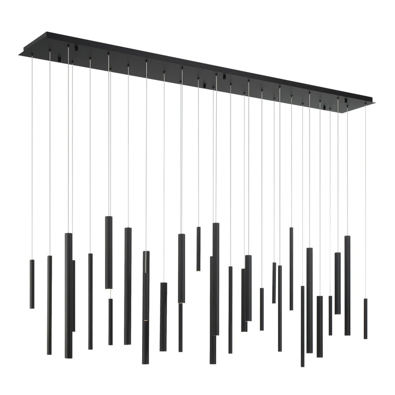 Eurofase 46814-029 LED Chandelier, Black