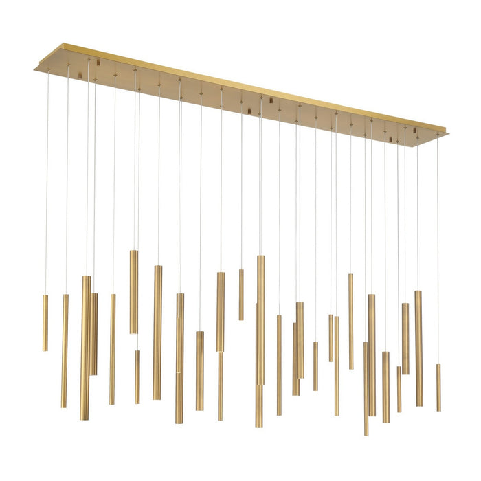 Eurofase 46814-043 LED Chandelier, Brass