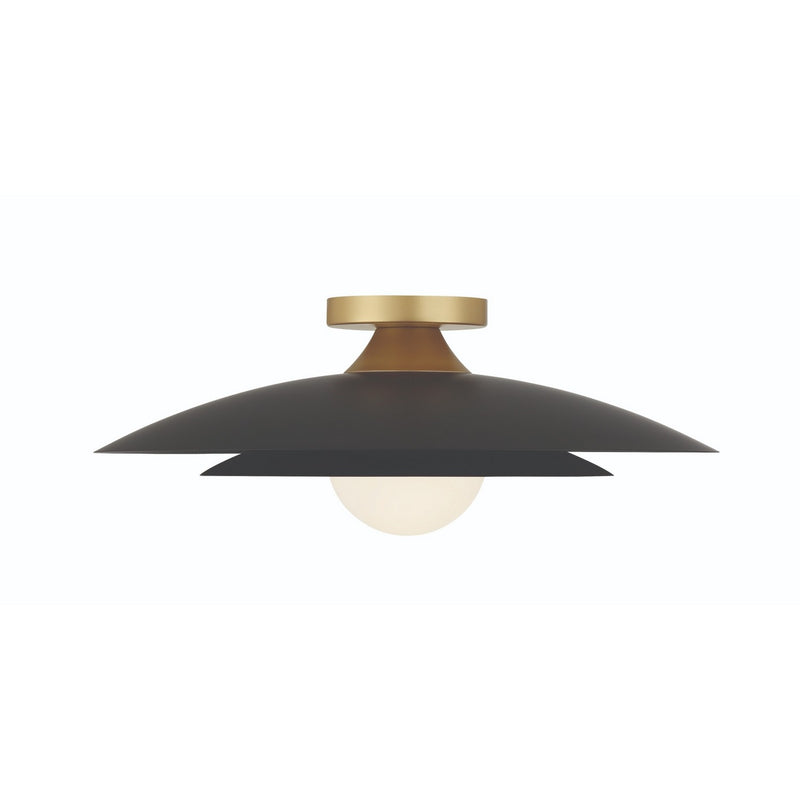 Eurofase 46815-040 LED Flush Mount, Black