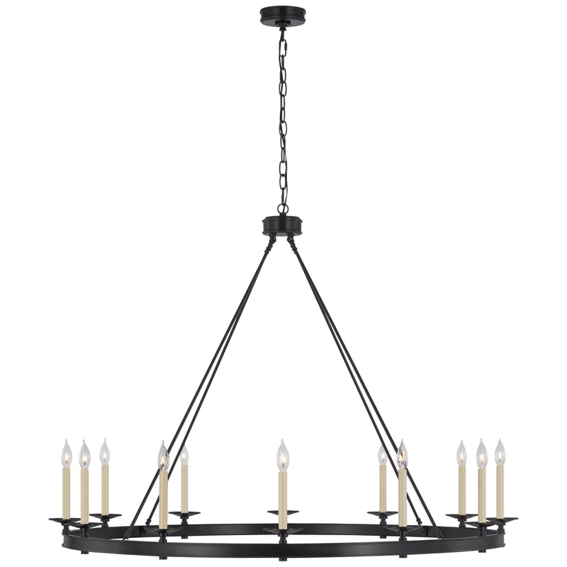 Visual Comfort Signature CHC 5614BZ LED Chandelier, Bronze