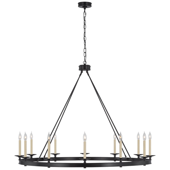 Visual Comfort Signature CHC 5614BZ LED Chandelier, Bronze