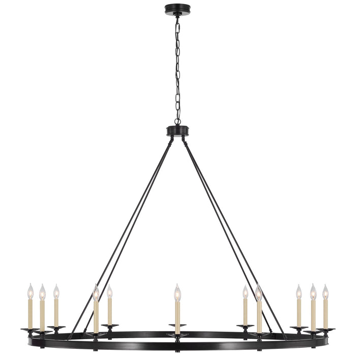 Visual Comfort Signature CHC 5615BZ LED Chandelier, Bronze