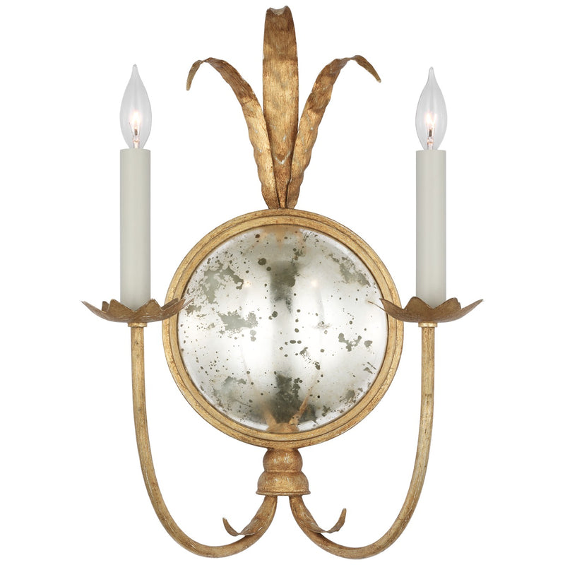 Visual Comfort Signature CHD 2176GI LED Wall Sconce, Gilded Iron