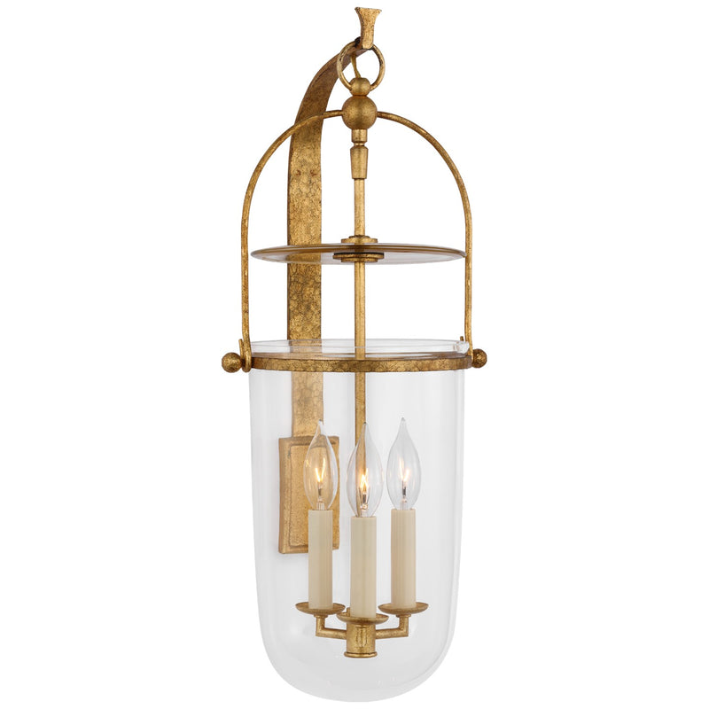 Visual Comfort Signature CHD 2270GI-CG Three Light Wall Mount, Gilded Iron