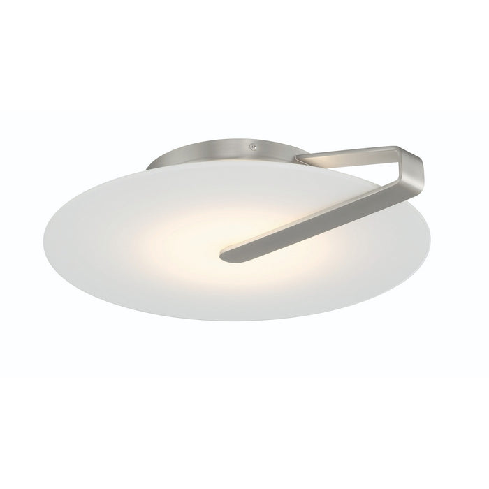 Eurofase 46844-026 LED Flush Mount, Satin Nickel