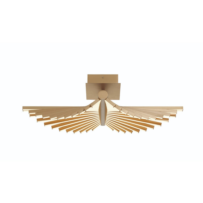 Eurofase 46897-022 LED Semi-Flush Mount, Gold
