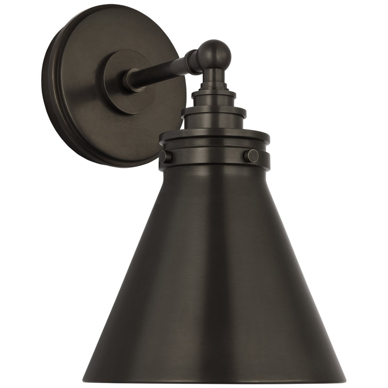 Visual Comfort Signature CHD 2527BZ LED Wall Sconce, Bronze