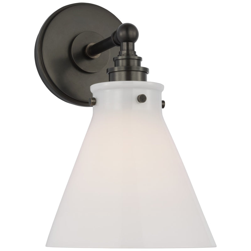 Visual Comfort Signature CHD 2527BZ-WG LED Wall Sconce, Bronze