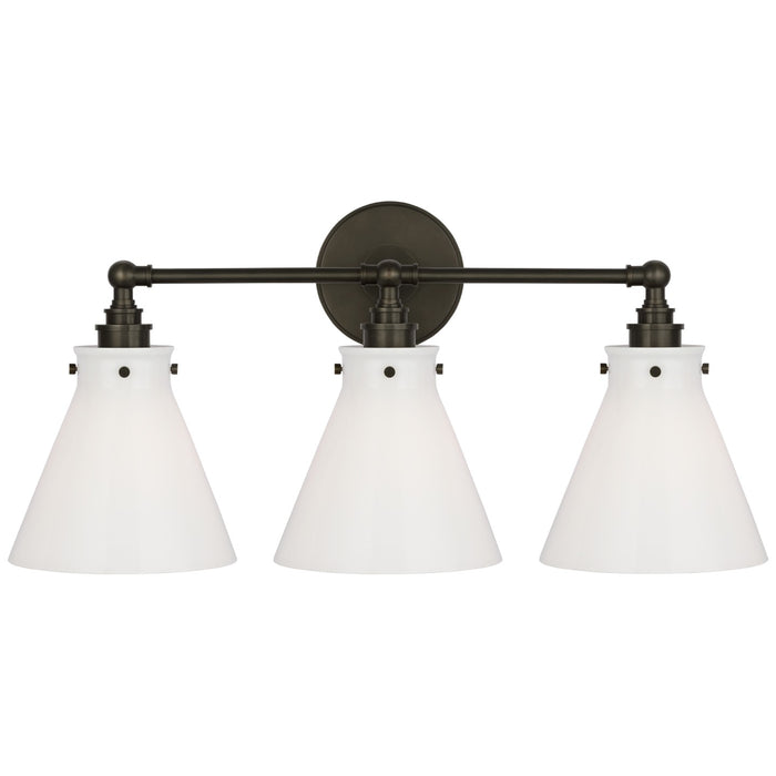 Visual Comfort Signature CHD 2529BZ-WG LED Wall Sconce, Bronze