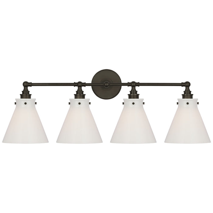 Visual Comfort Signature CHD 2530BZ-WG LED Wall Sconce, Bronze