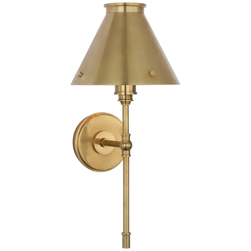 Visual Comfort Signature CHD 2532AB LED Wall Sconce, Antique-Burnished Brass