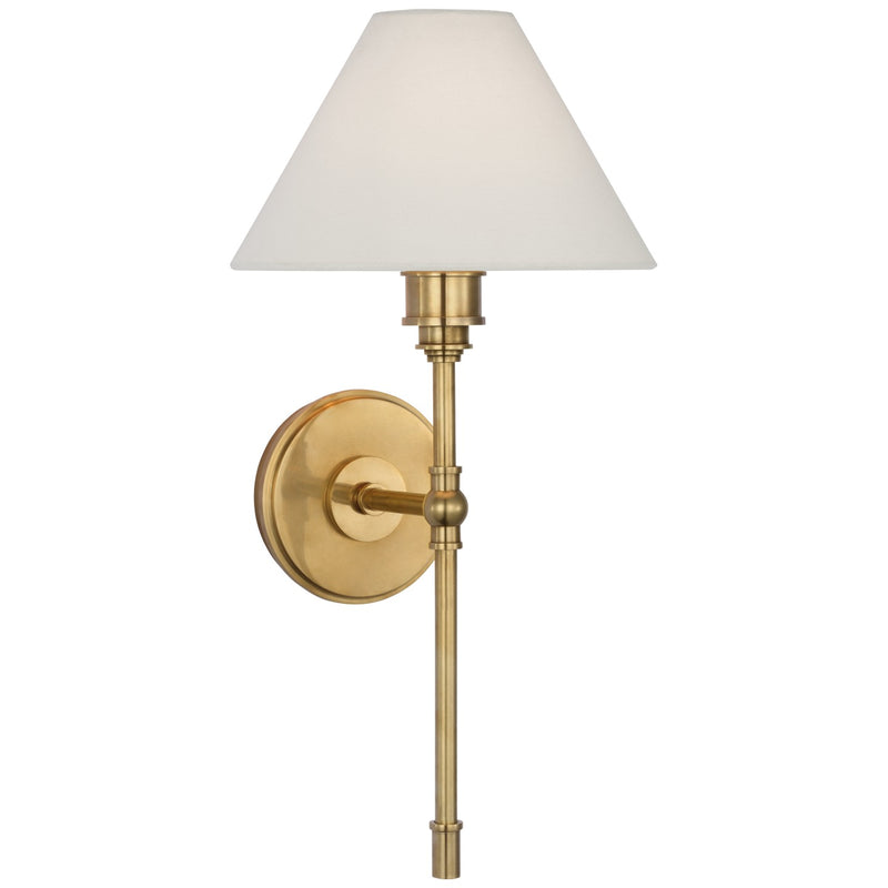 Visual Comfort Signature CHD 2532AB-L LED Wall Sconce, Antique-Burnished Brass