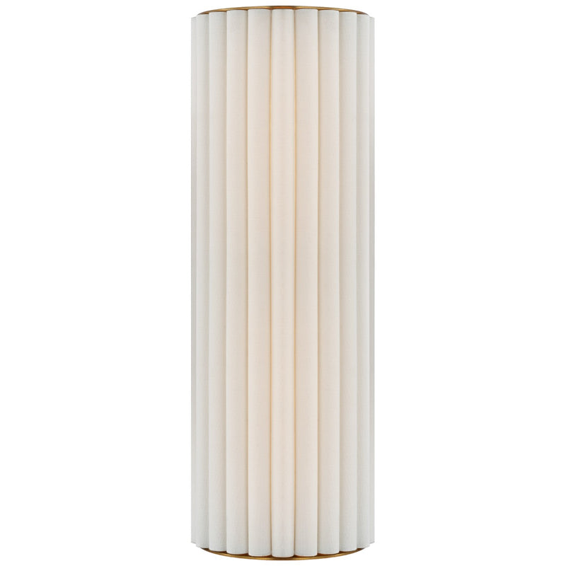 Visual Comfort Signature IKF 2442HAB-L LED Wall Sconce, Hand-Rubbed Antique Brass