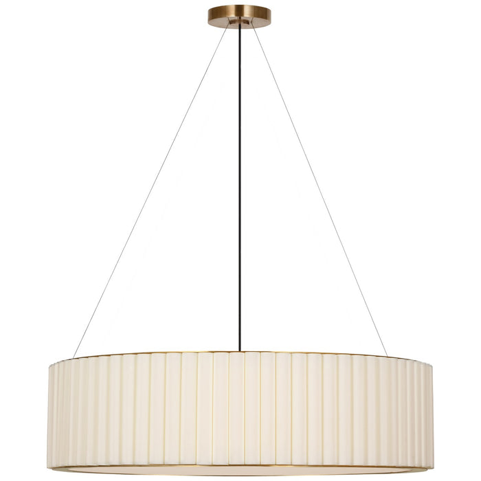 Visual Comfort Signature IKF 5442HAB-L LED Pendant, Hand-Rubbed Antique Brass