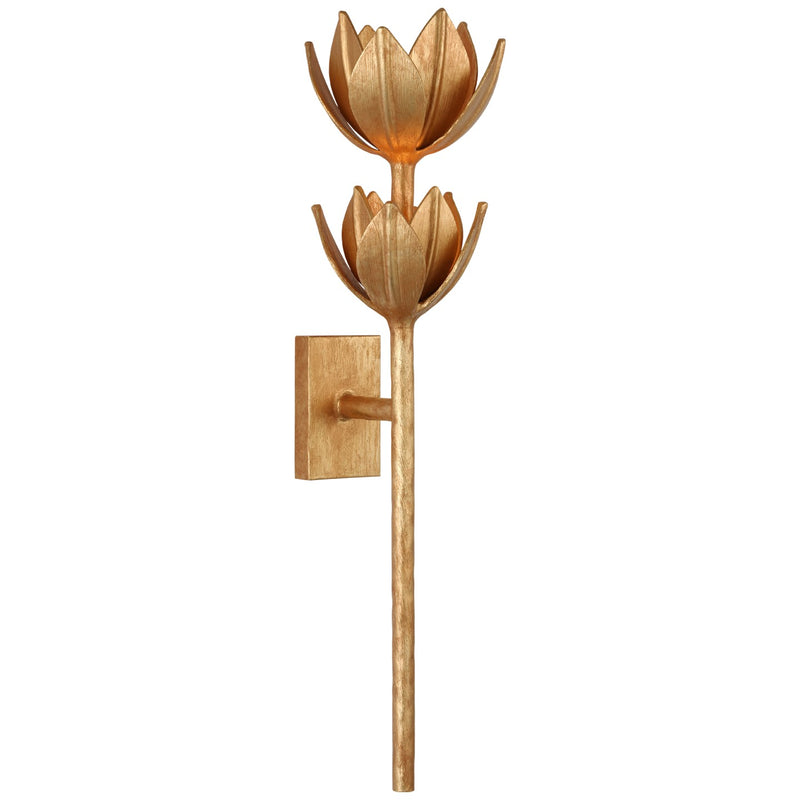 Visual Comfort Signature JN 2043AGL LED Wall Sconce, Antique Gold Leaf