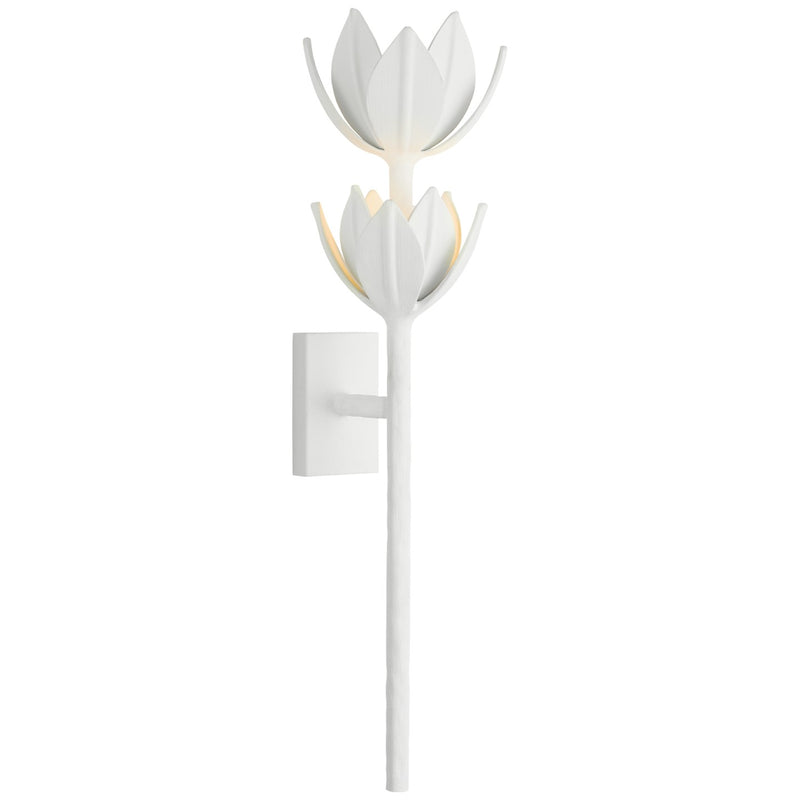 Visual Comfort Signature JN 2043PW LED Wall Sconce, Plaster White