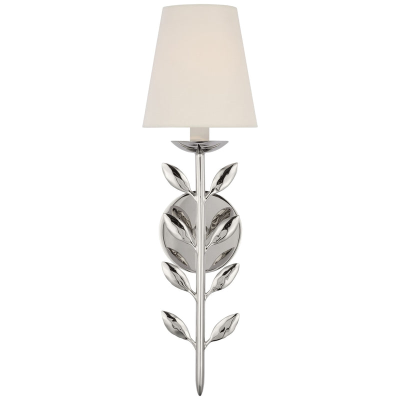 Visual Comfort Signature JN 2086PN-L LED Wall Sconce, Polished Nickel