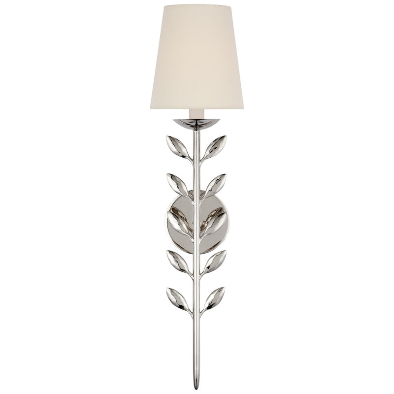 Visual Comfort Signature JN 2087PN-L LED Wall Sconce, Polished Nickel