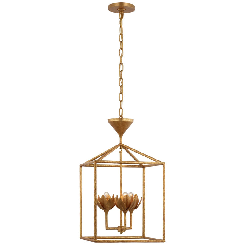 Visual Comfort Signature JN 5301AGL LED Pendant, Antique Gold Leaf