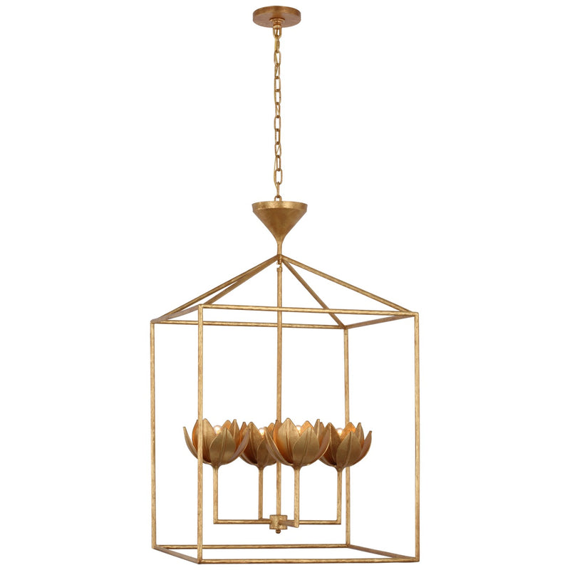 Visual Comfort Signature JN 5303AGL LED Pendant, Antique Gold Leaf