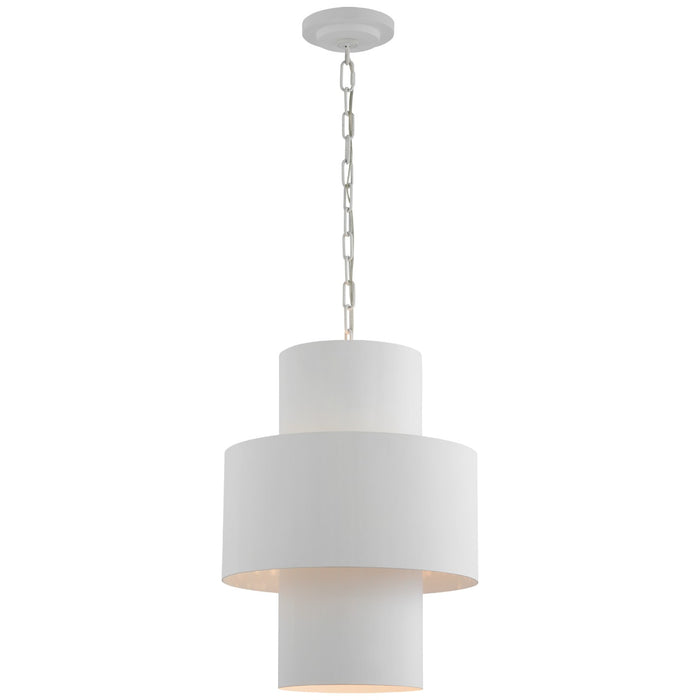 Visual Comfort Signature JN 5331PW LED Pendant, Plaster White