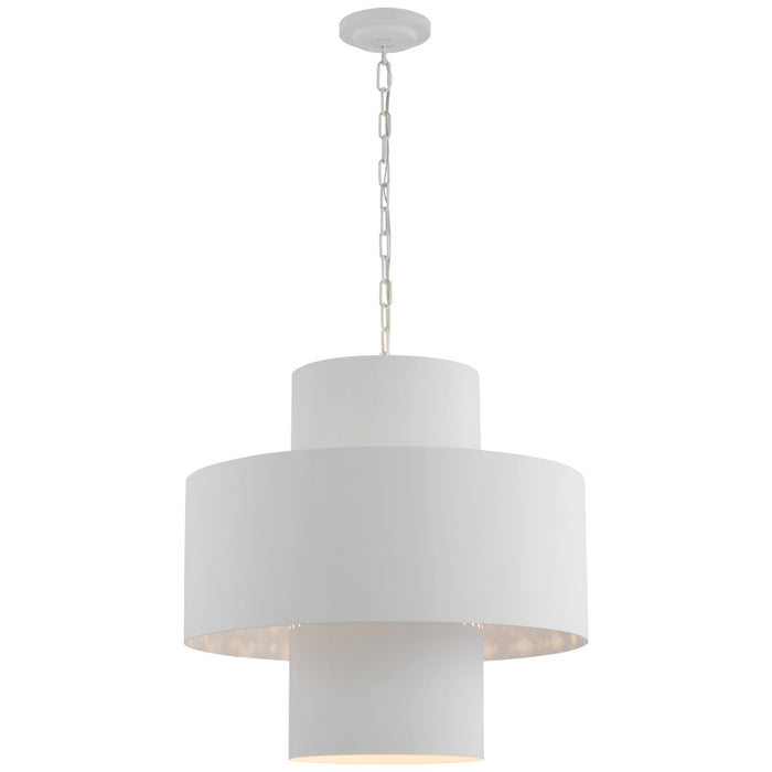 Visual Comfort Signature JN 5332PW LED Pendant, Plaster White