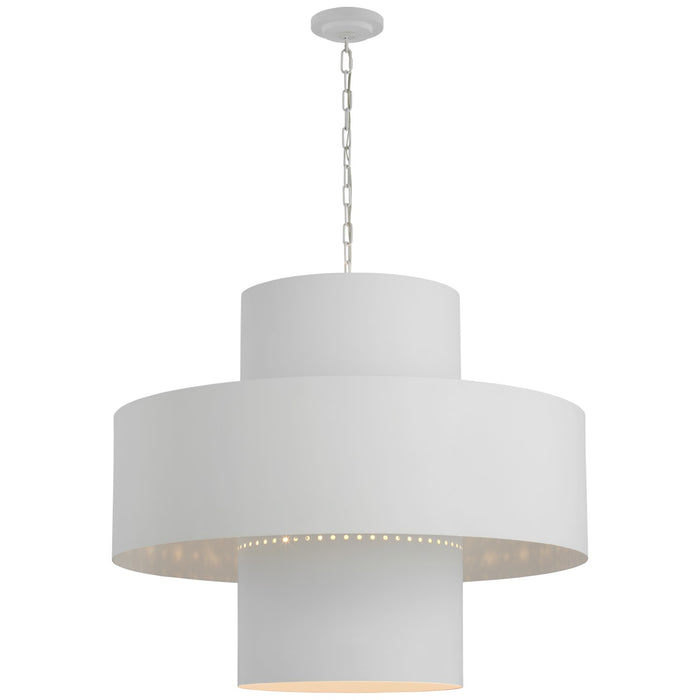 Visual Comfort Signature JN 5333PW LED Pendant, Plaster White