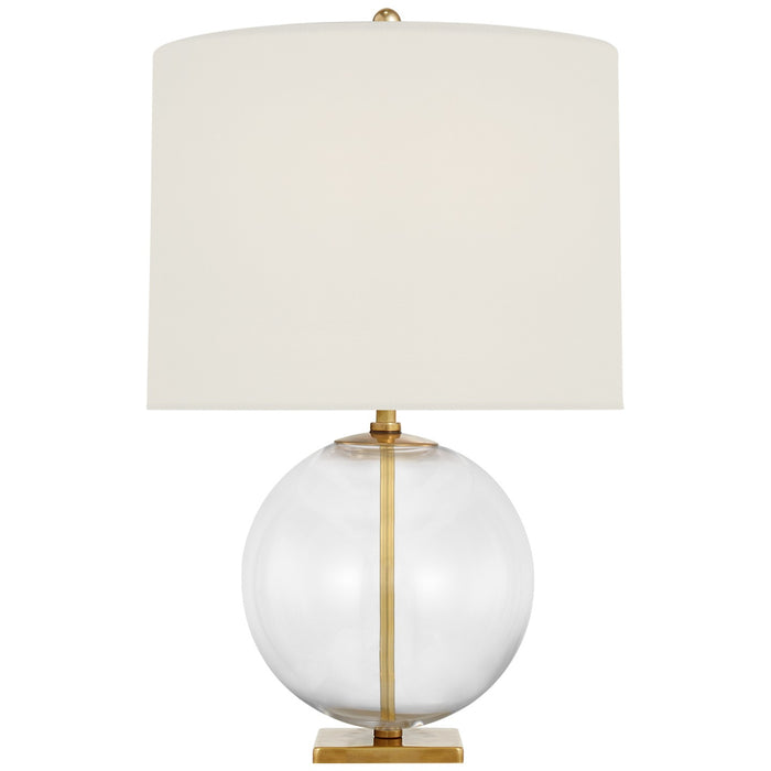 Visual Comfort Signature KS 3014CG-L One Light Table Lamp, Clear Glass