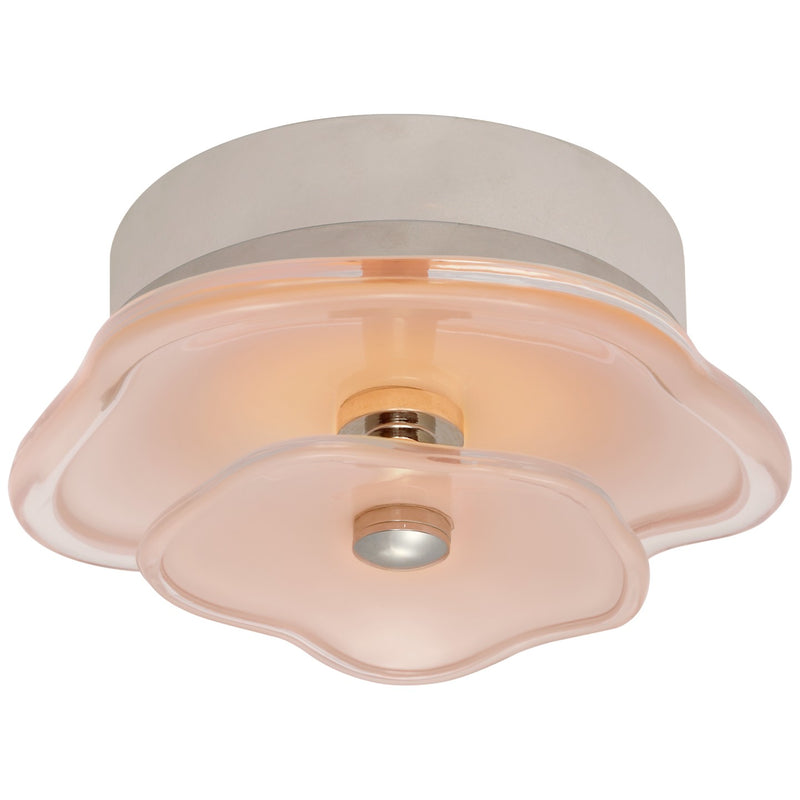 Visual Comfort Signature KS 4063PN-BLS LED Flush Mount, Polished Nickel