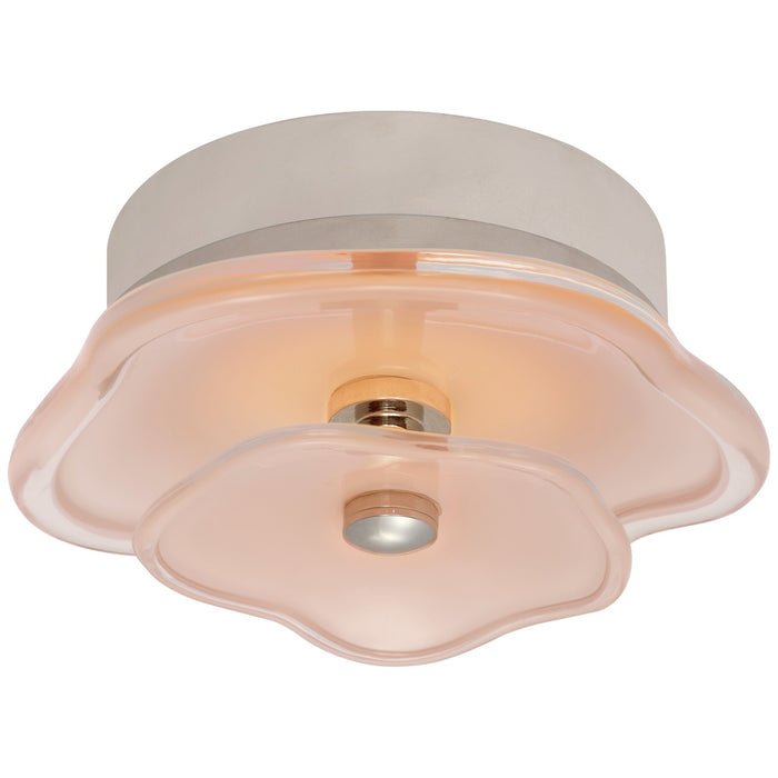 Visual Comfort Signature KS 4063PN-BLS LED Flush Mount, Polished Nickel