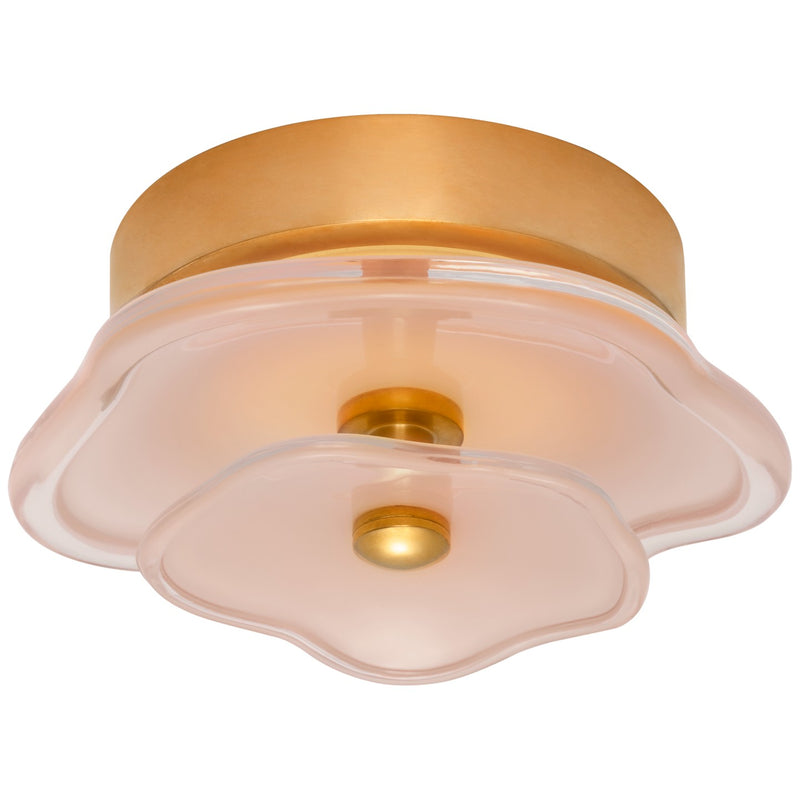 Visual Comfort Signature KS 4063SB-BLS LED Flush Mount, Soft Brass