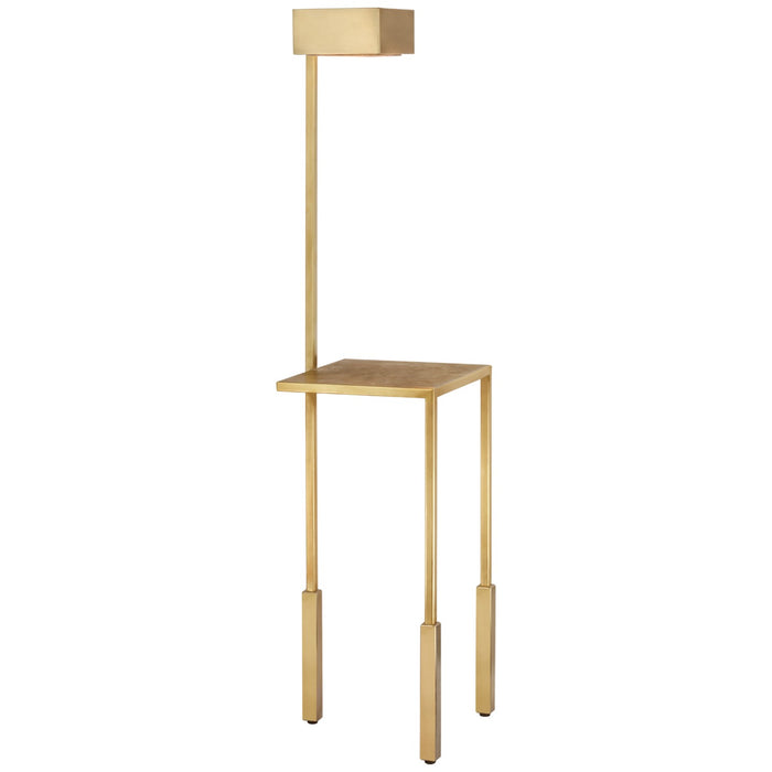 Visual Comfort Signature KW 1024AB LED Floor Lamp, Antique-Burnished Brass