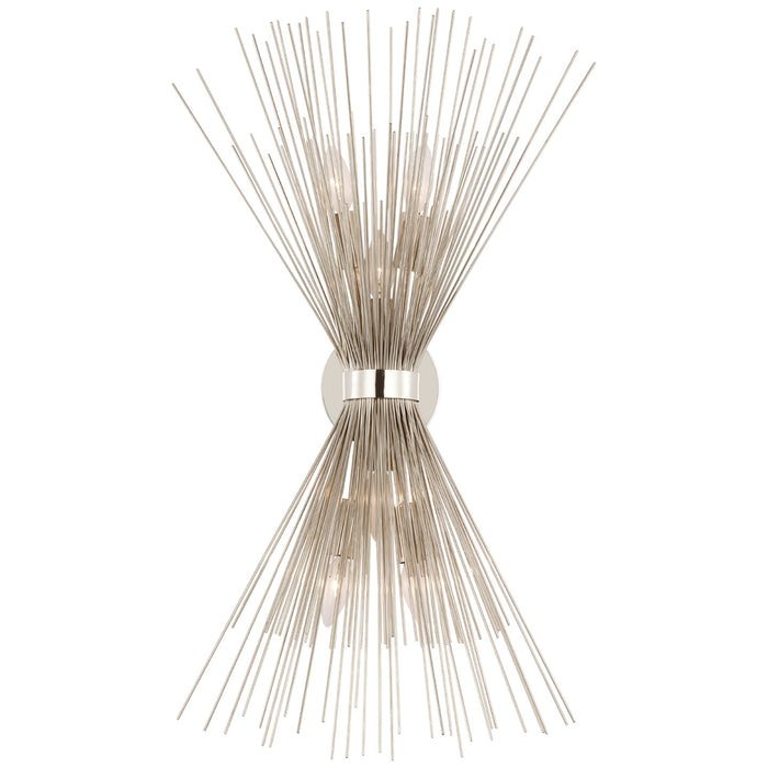 Visual Comfort Signature KW 2074PN LED Wall Sconce, Polished Nickel